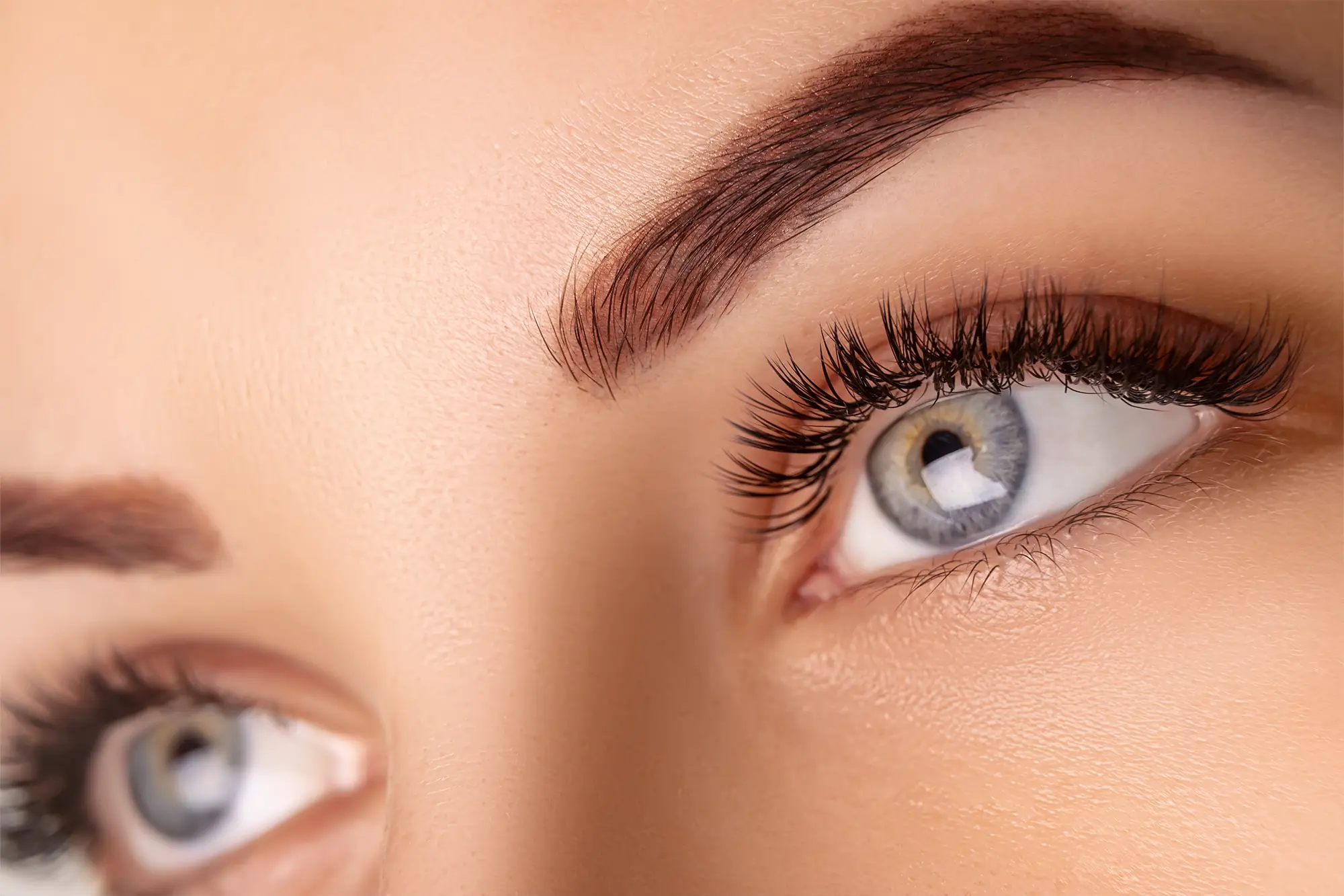 Eyes and lashes